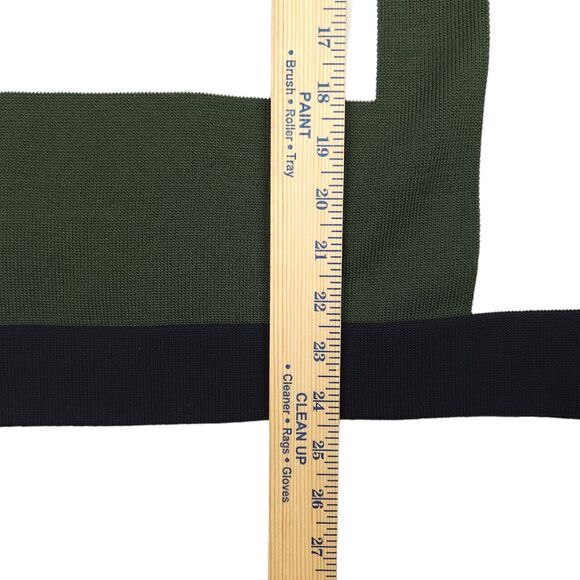 St. John Sweater Womens M Pink Black Color Block Wool Blend Knit 3/4 Sleeve NEW - Picture 13 of 13